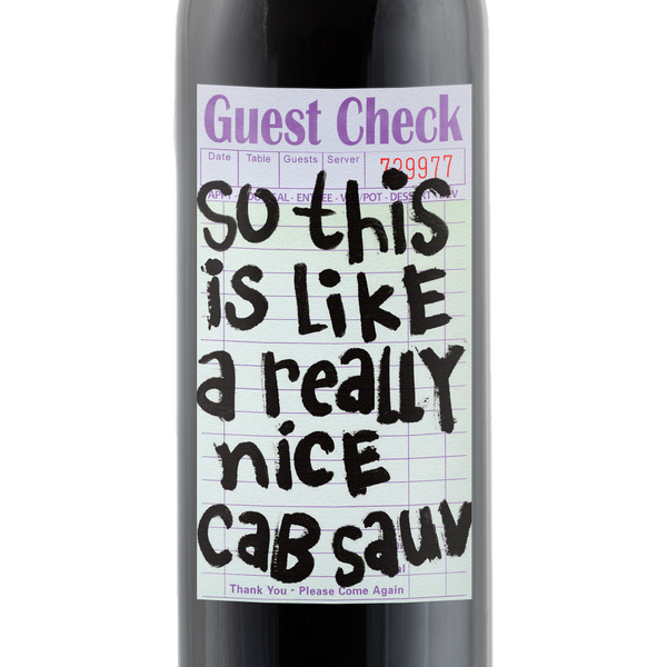 2023 Guest Check Cabernet Sauvignon