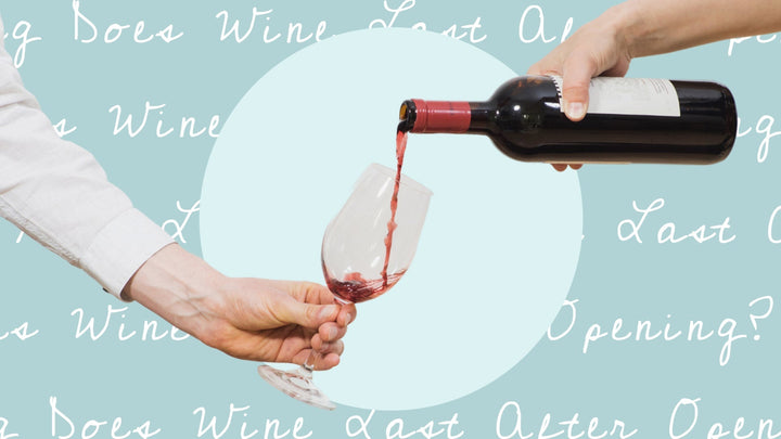 Womans hands pouring wine while wondering how long wine lasts after opening
