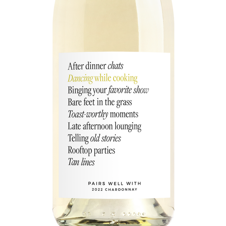 2022 Pairs Well With Chardonnay