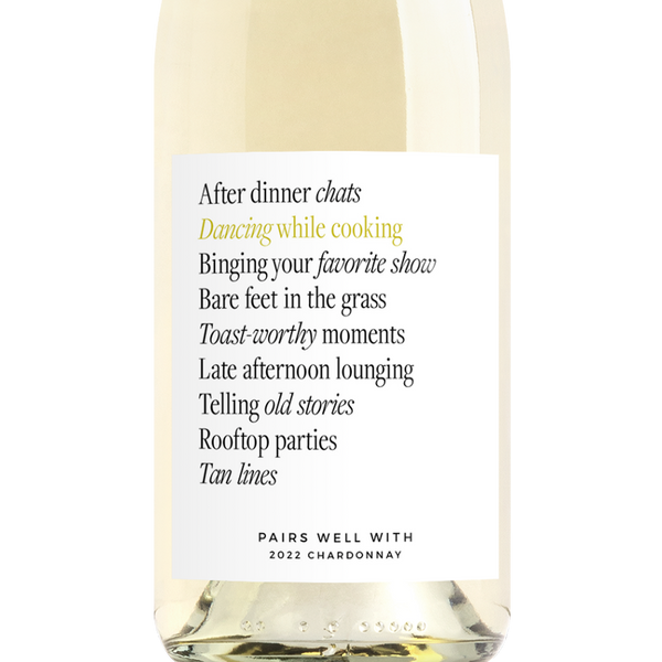 2022 Pairs Well With Chardonnay