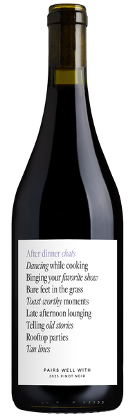 2023 Pairs Well With Pinot Noir