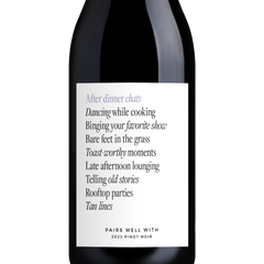 2023 Pairs Well With Pinot Noir