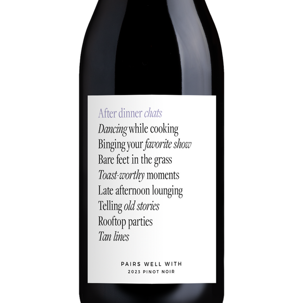 2023 Pairs Well With Pinot Noir