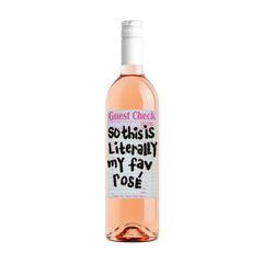 2025 Guest Check Rosé Blend