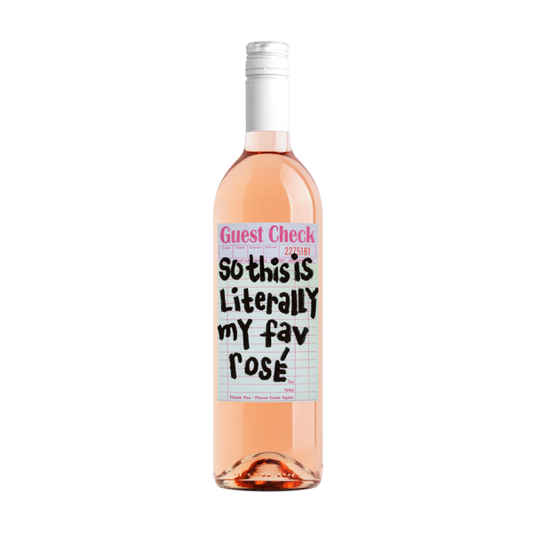 2025 Guest Check Rosé Blend