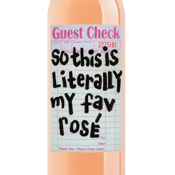 2025 Guest Check Rosé Blend