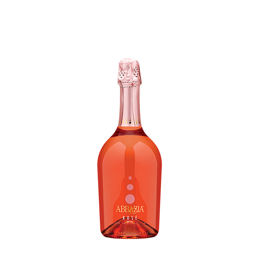 Abbazia Sparkling Moscato Rosé Dolce Italy