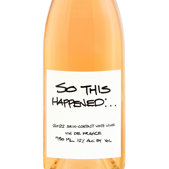 2022 So This Happened Orange Wine