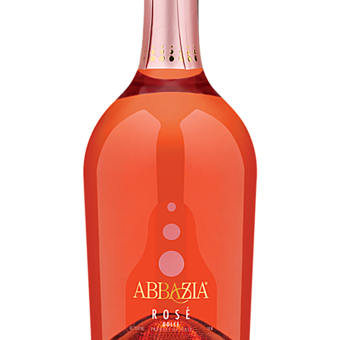 Abbazia Sparkling Moscato Rosé Dolce Italy