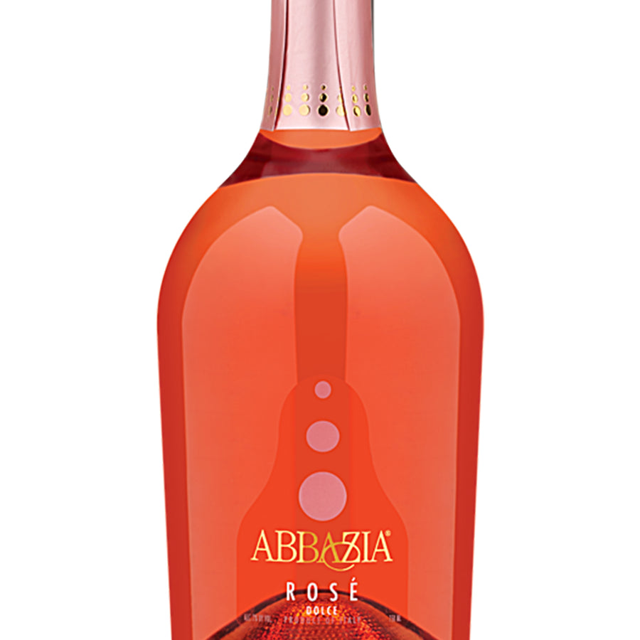 Abbazia Sparkling Moscato Rosé Dolce Italy