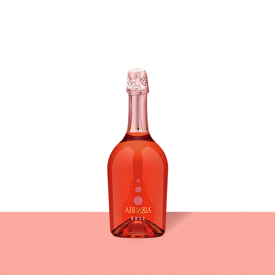 Abbazia Sparkling Moscato Rosé Dolce Italy